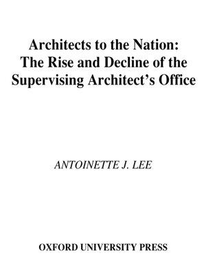 cover image of Architects to the Nation